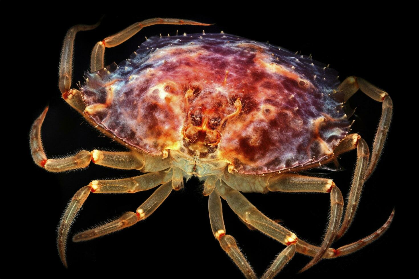 Capturing the intricate details of the Crab Nebula, a supernova remnant that is one of the most studied and photographed deep space objects, generate ai photo