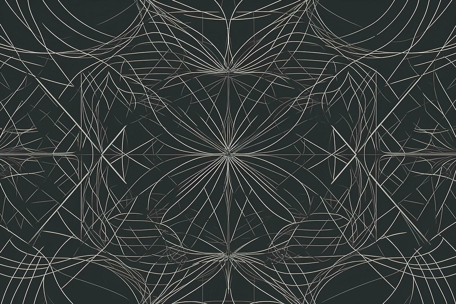 Gray geometric art pattern. Line art for creative design of posters, cards, wallpapers, banners, websites, prints etc. Works of modern art, generate ai photo