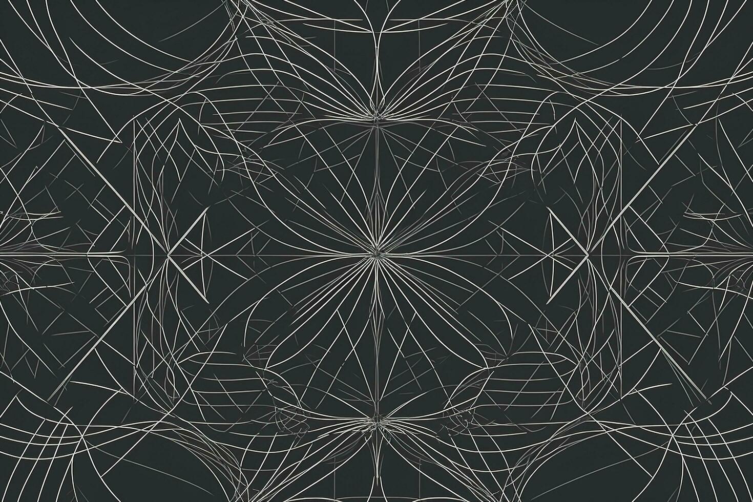 Gray geometric art pattern. Line art for creative design of posters, cards, wallpapers, banners, websites, prints etc. Works of modern art, generate ai photo