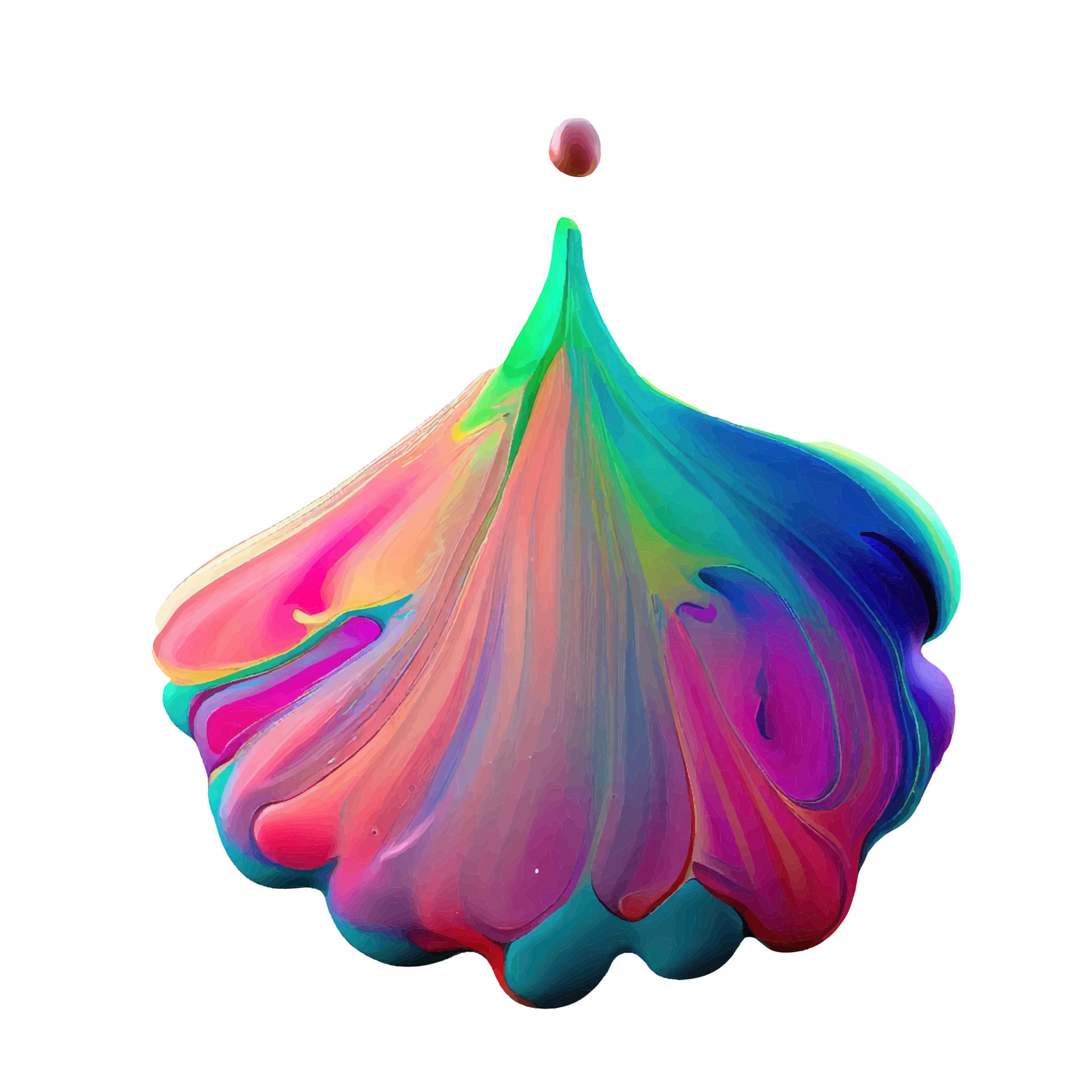 Oil Splatter Wet Food