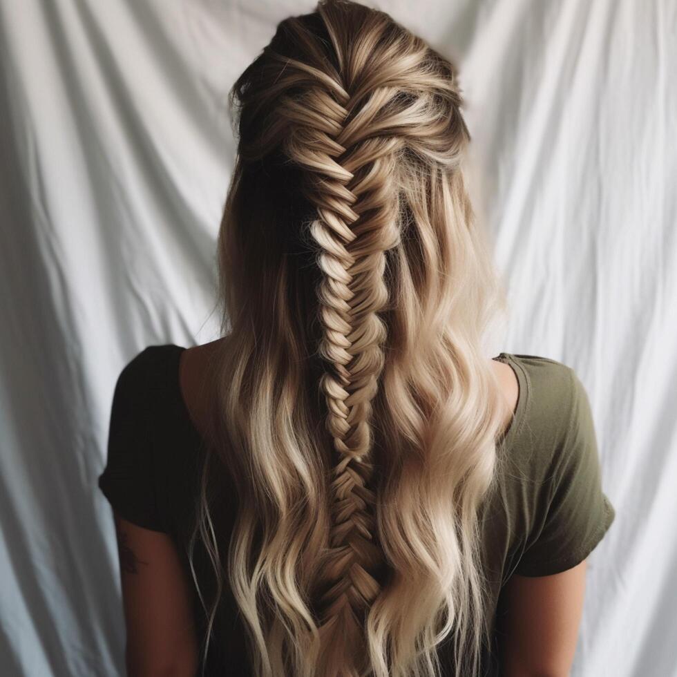 photo of Fishtail braids