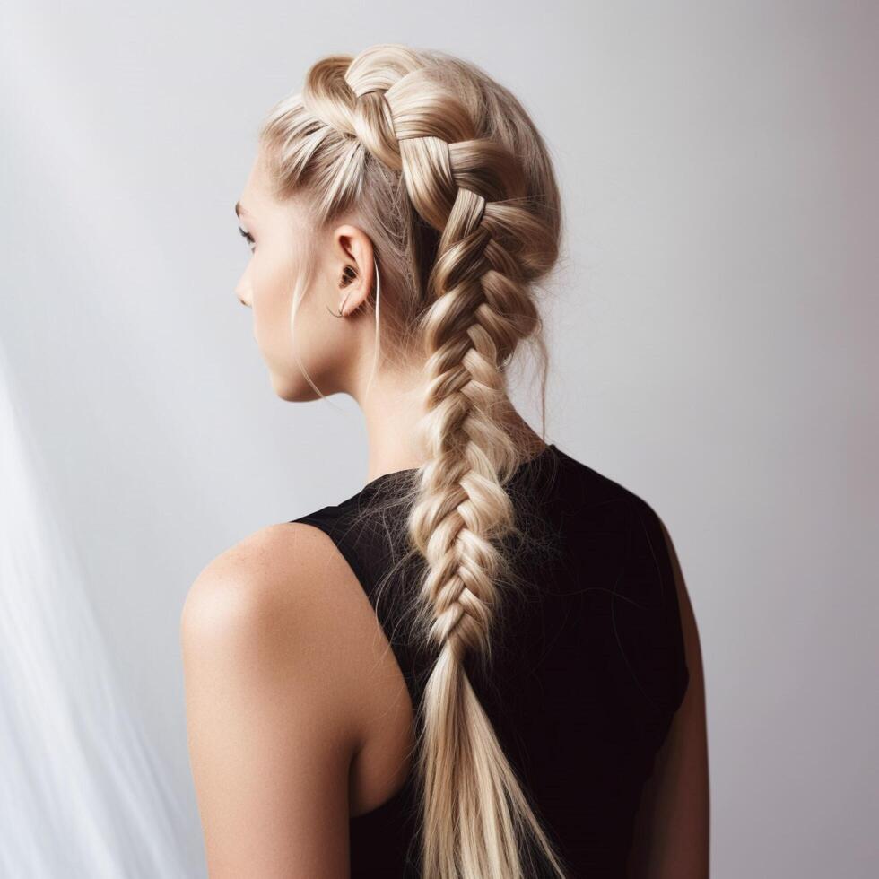 photo of The braided ponytail
