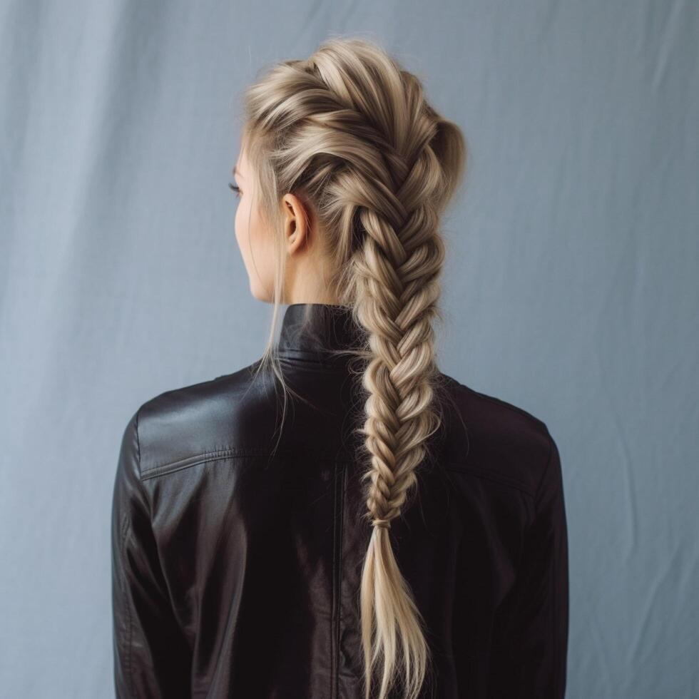 photo of French Braid Ponytail