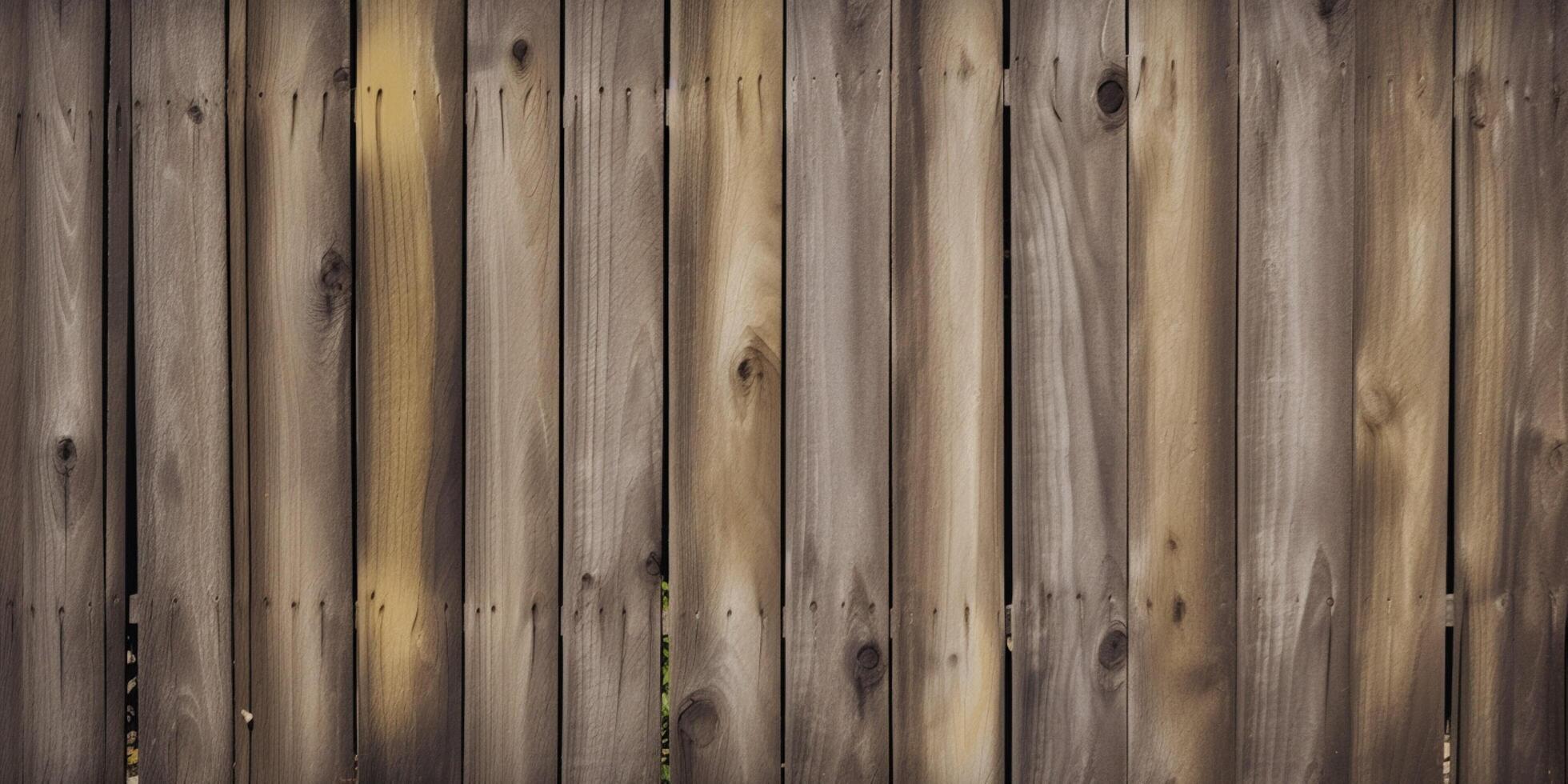 Wooden fence with texture background photo