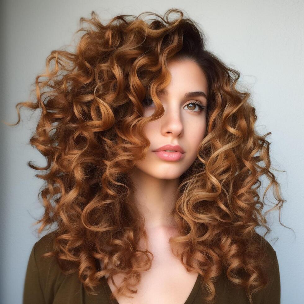 photo of Voluminous curls