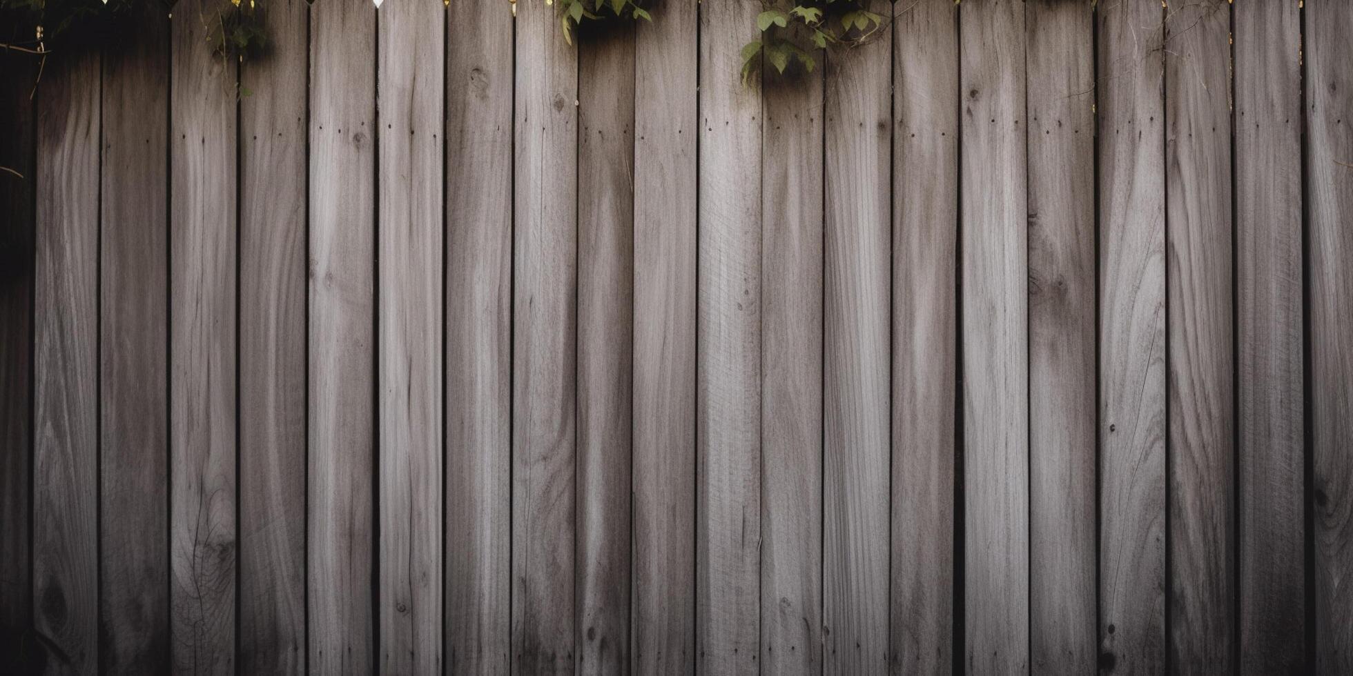 Wooden fence with texture background photo