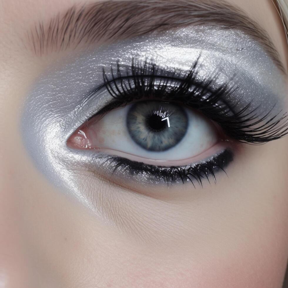 photo of Silvery Eye Shadow