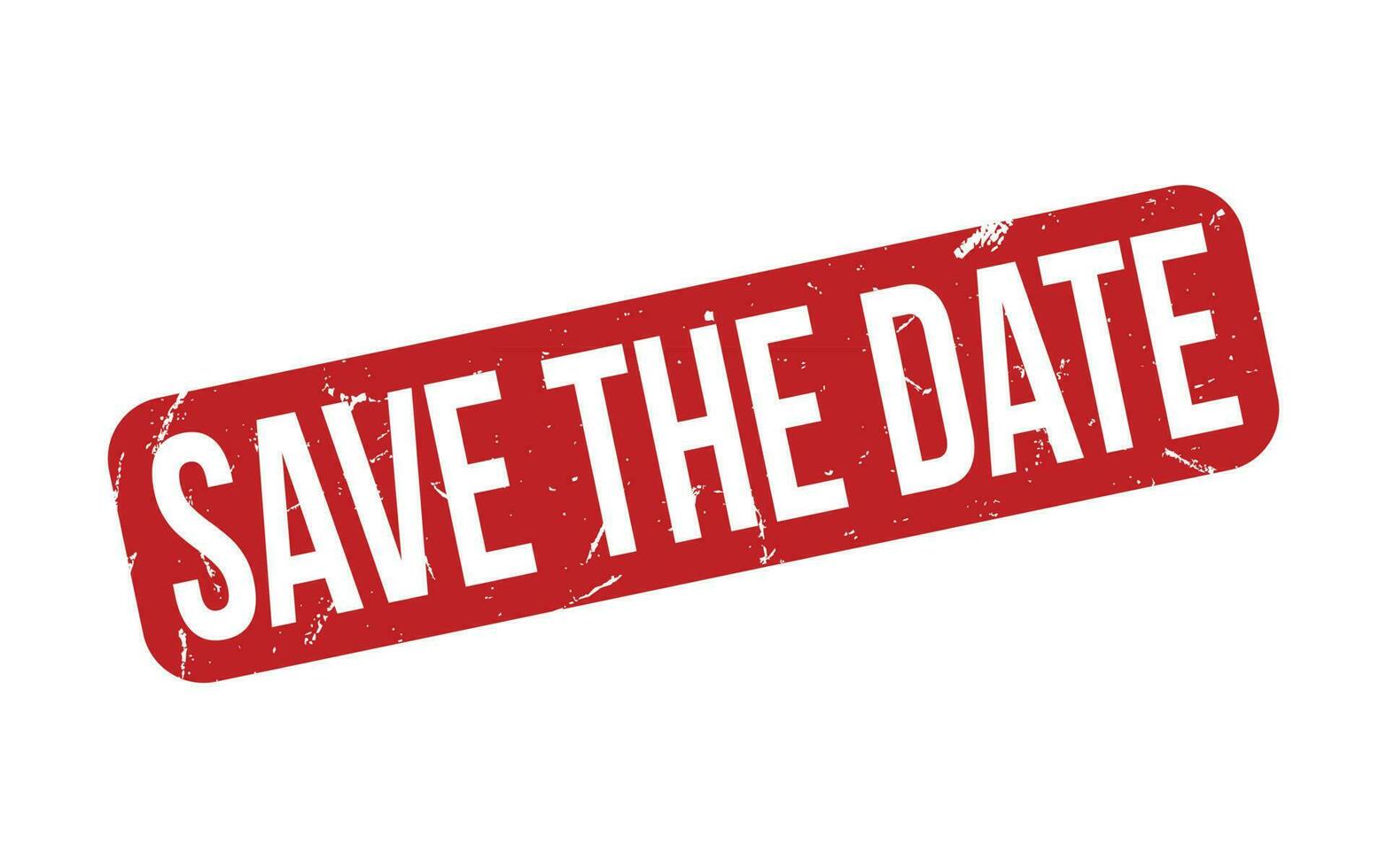 Save The Date Rubber Stamp Seal Vector