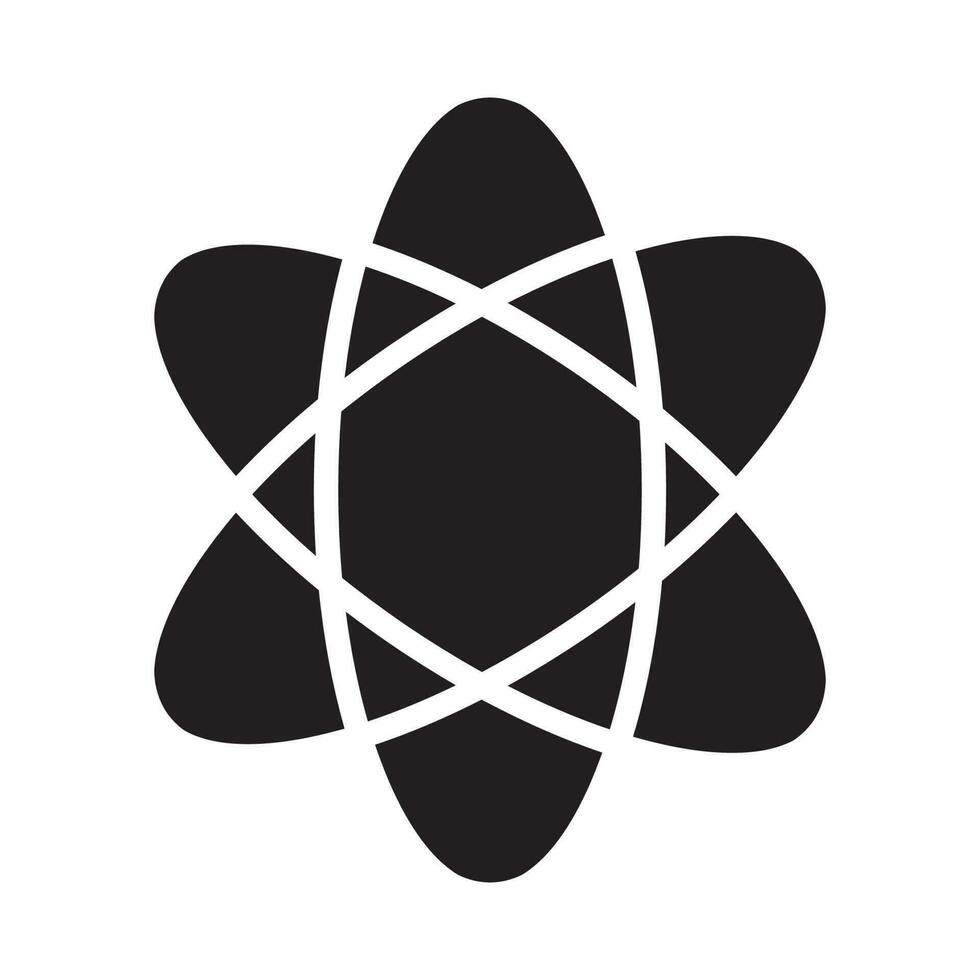 atom icon vector