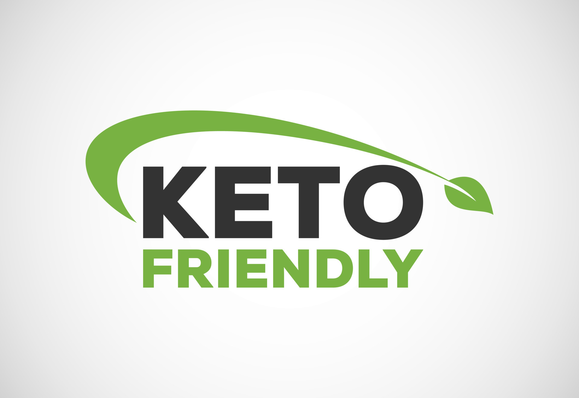 Keto friendly icon. Keto friendly and organic labels sign. Healthy