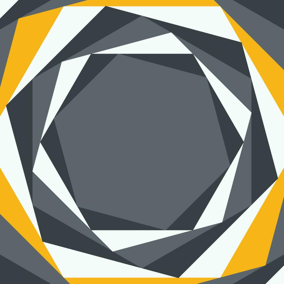 Hexagonal overlapping background. Geometric background. vector