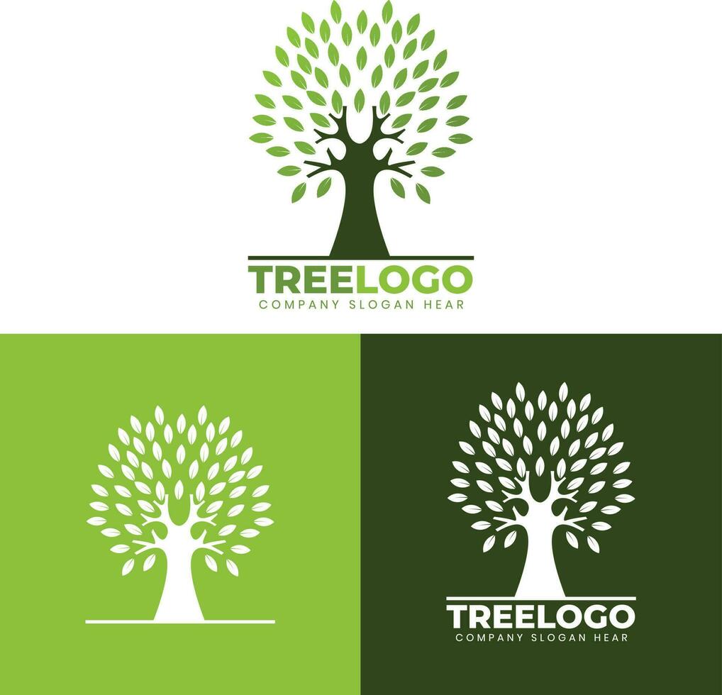 Tree Logo Design vector