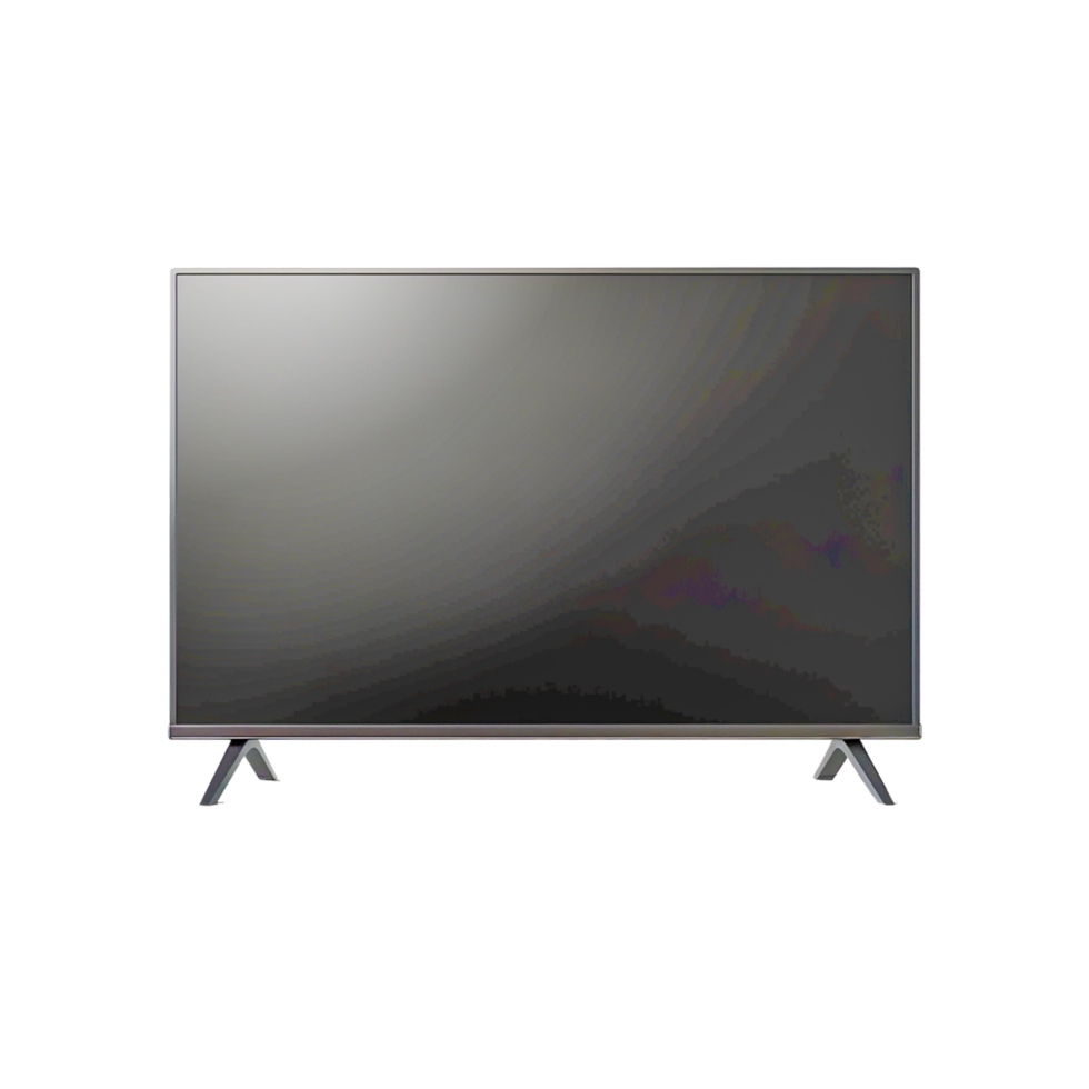 ligero Cristal liquido monitor televisión conjunto computadora monitor con retroiluminación led lcd, pared apoyo lcd pantalla lcd televisor, televisión, ángulo, rectángulo png ai generativo