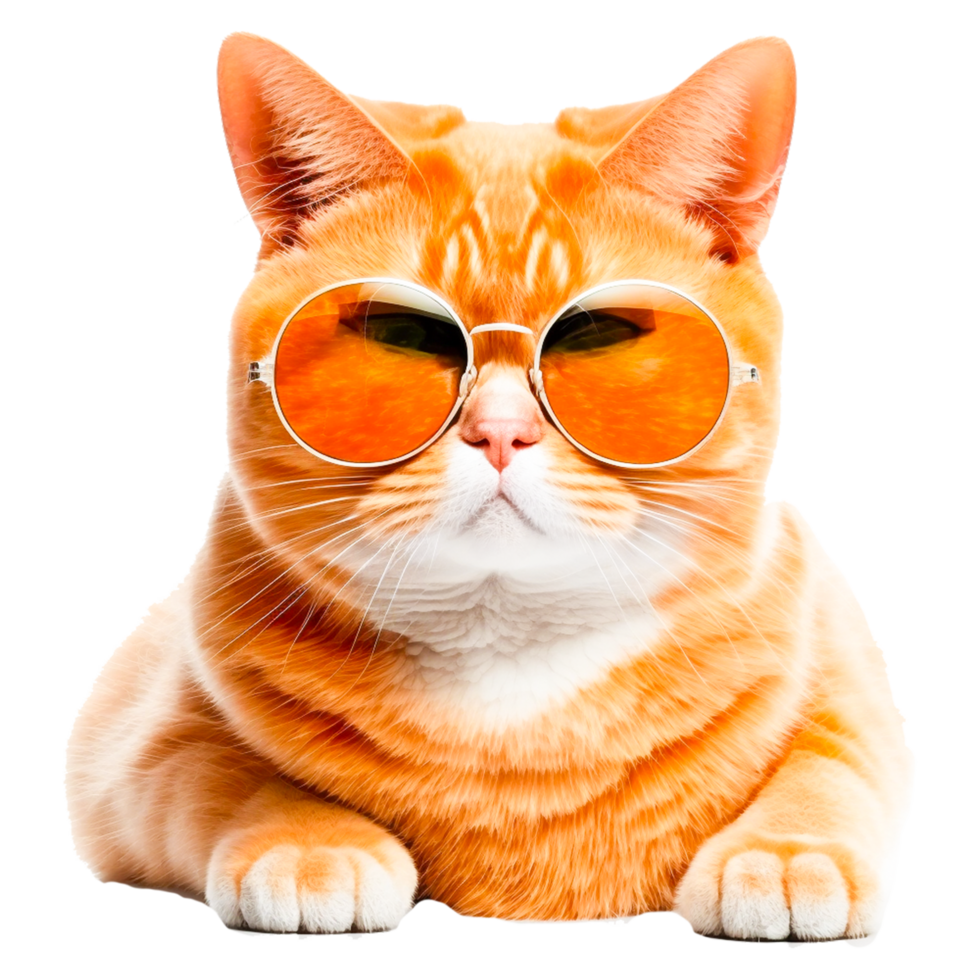 británico cabello corto gatito perro mascota camada caja png ai generativo