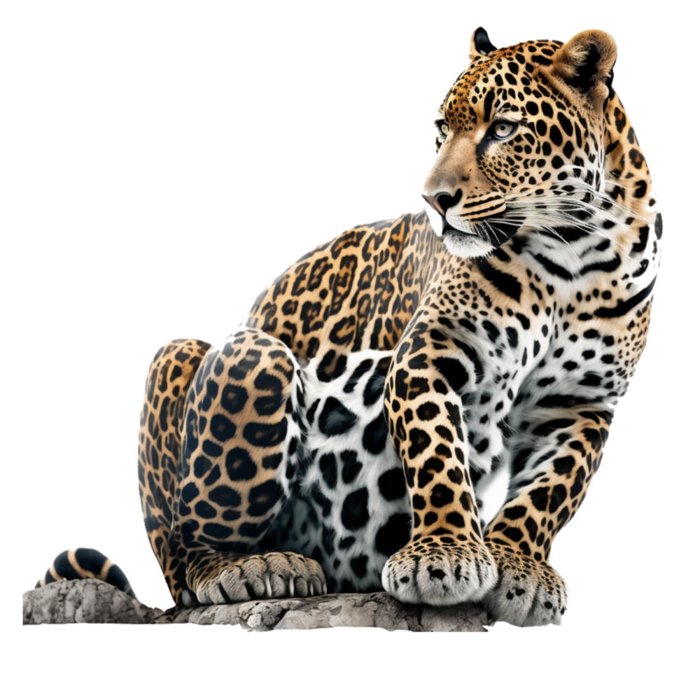 africain léopard jaguar guépard tigre, tigre, mammifère, animaux, chat comme mammifère png ai génératif