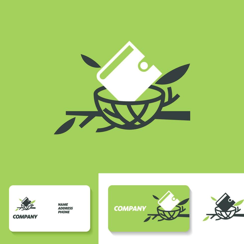 Wallet Nest Logo vector