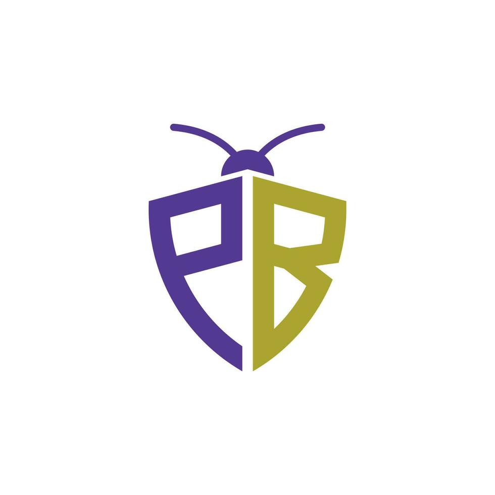 Letters PB Pest Control Logo vector