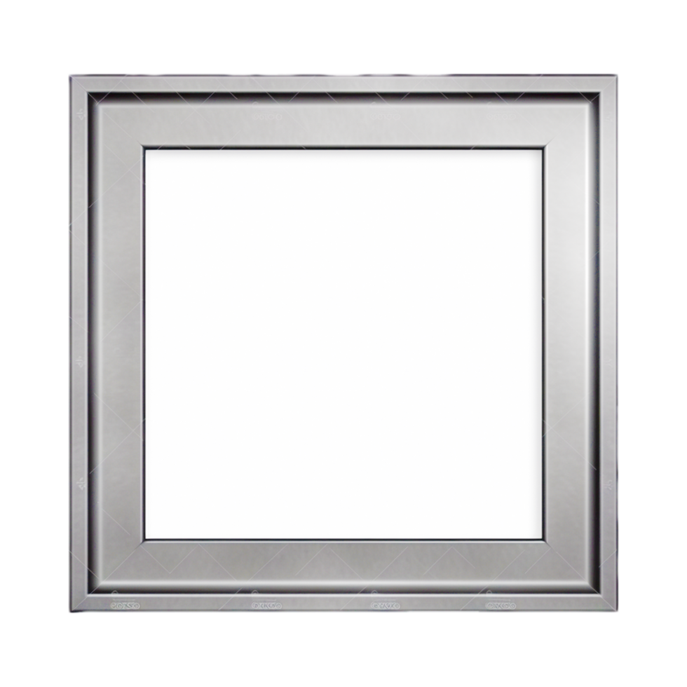 Rectangle frame png Ai Generative 24500683 PNG