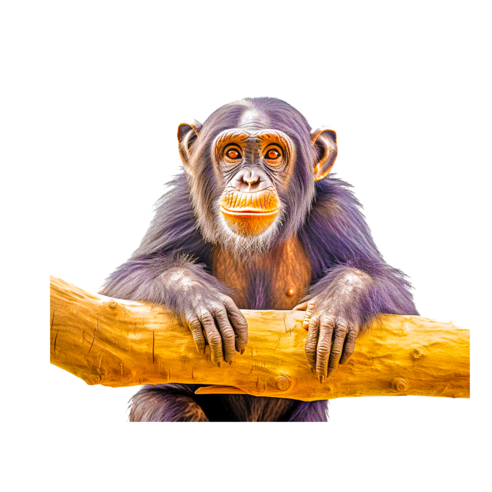 macaco desenho animado png ai generativo