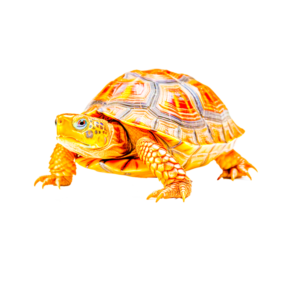 Sulcata Tortoise PNG Ai Generative