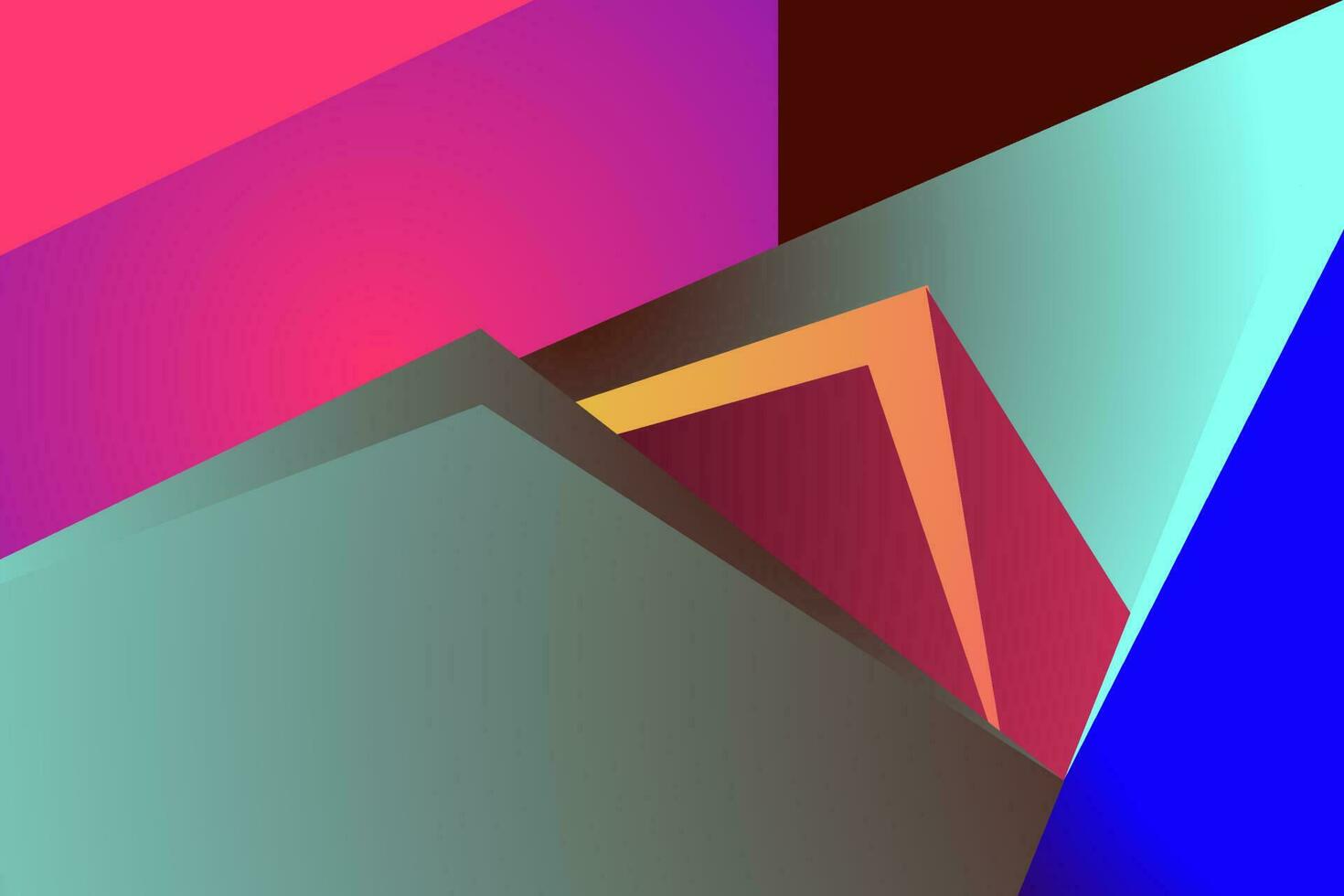 abstract background with colorful triangles vector