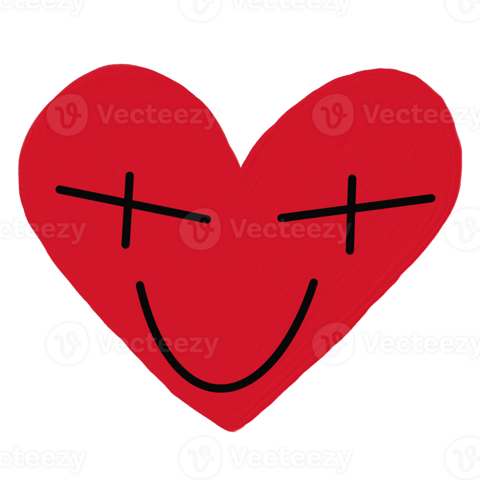 cut heart emotion png