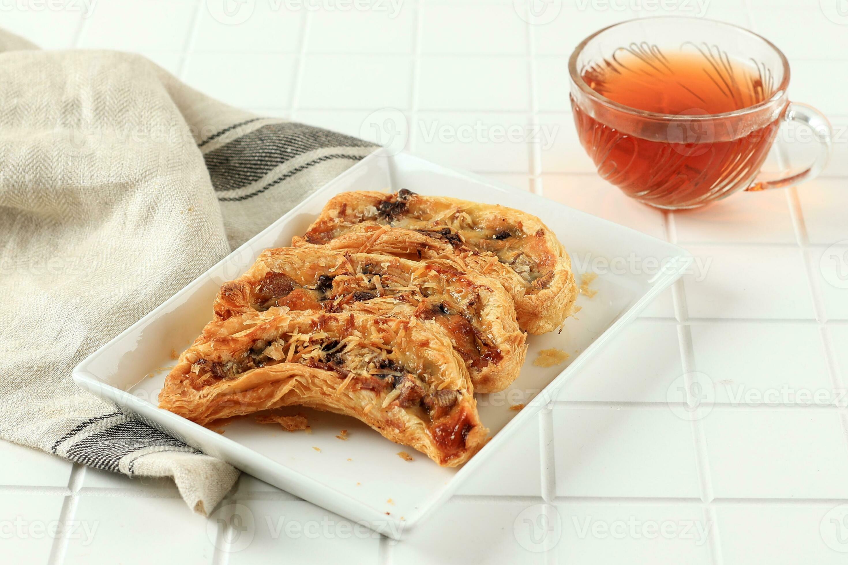 Banana Milk Crispy Pastry 24501703 Stock Photo at Vecteezy