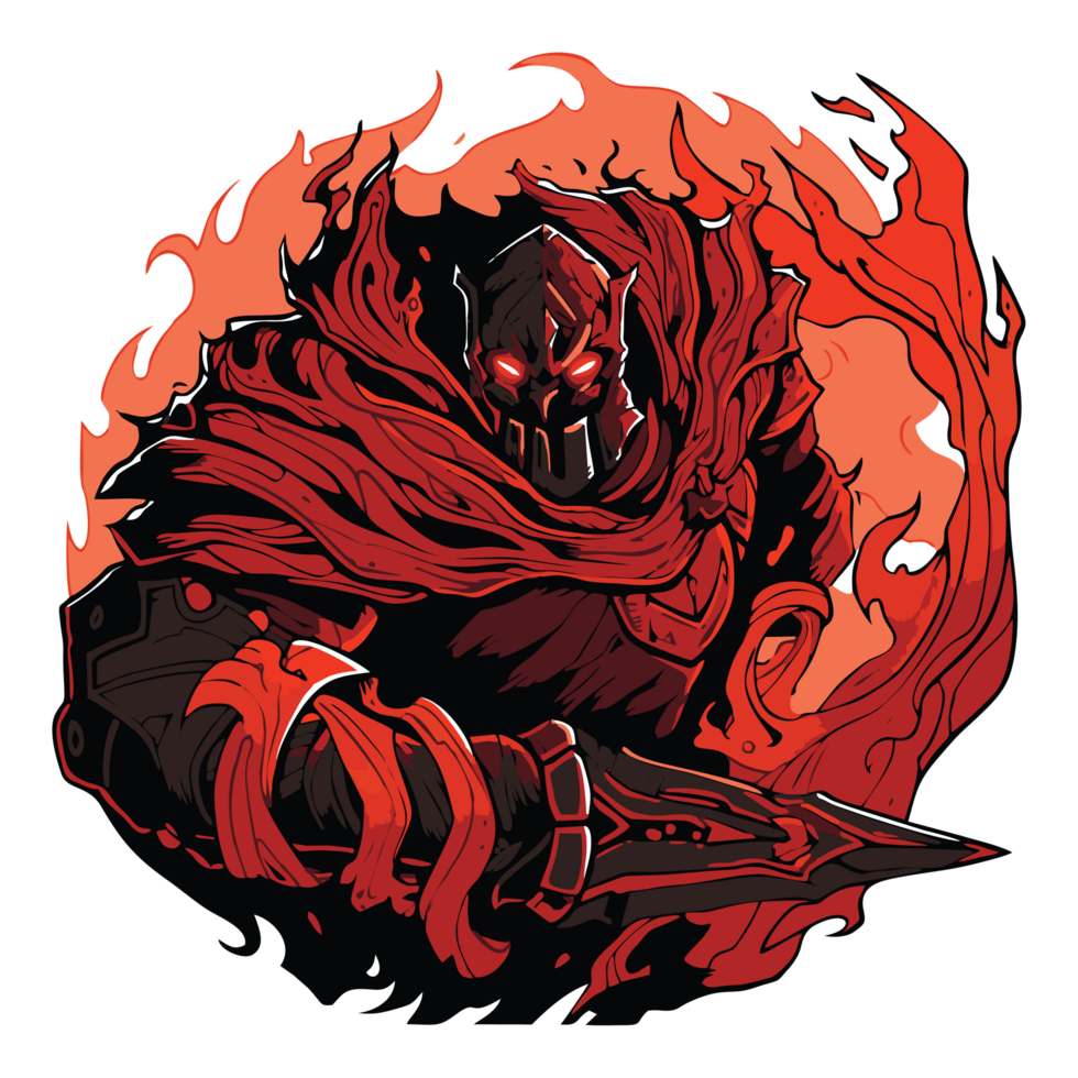 New and fresh warrior design for cool tshirt, png