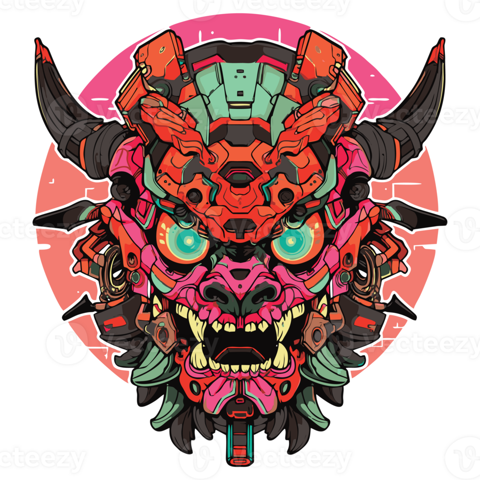 Modern warrior graphic for tshirt, png