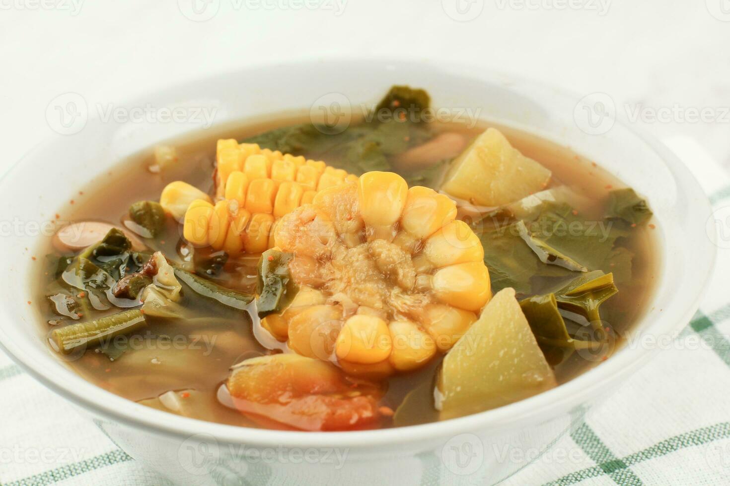 cerca arriba sayur asem foto