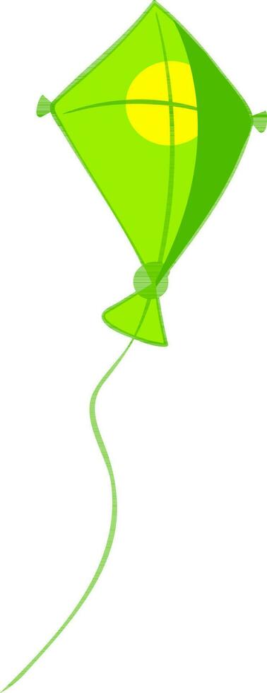 Illustration of a kite. vector