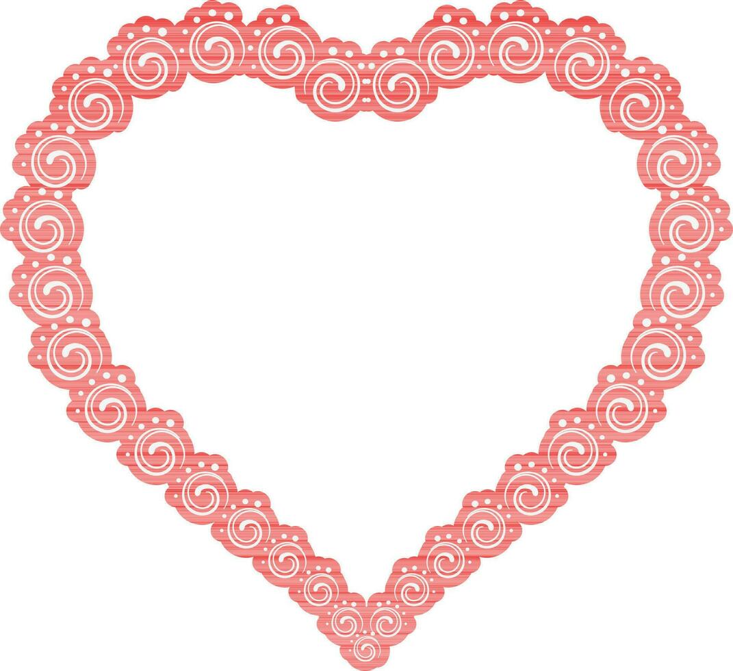 Soft focus valentine day concept heart. vector