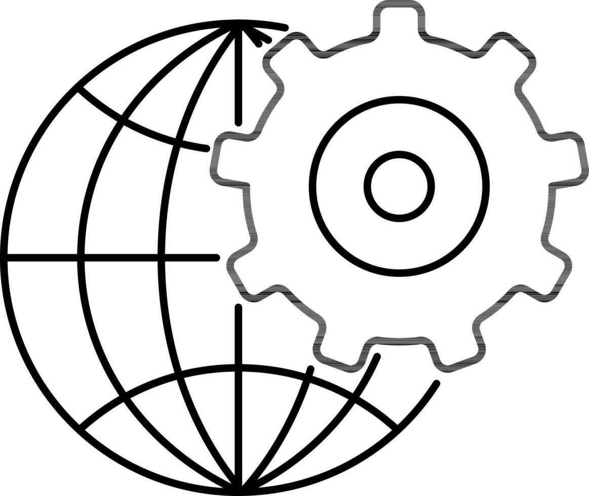 Vector web development sign or symbol.