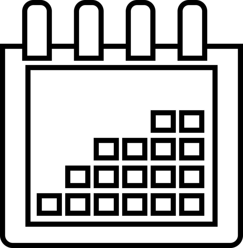 Isolated Black Line Art Calendar In Flat Style 24504802 Vector Art At isolated-black-line-art-calendar-in-flat-style-24504802-vector-art-at