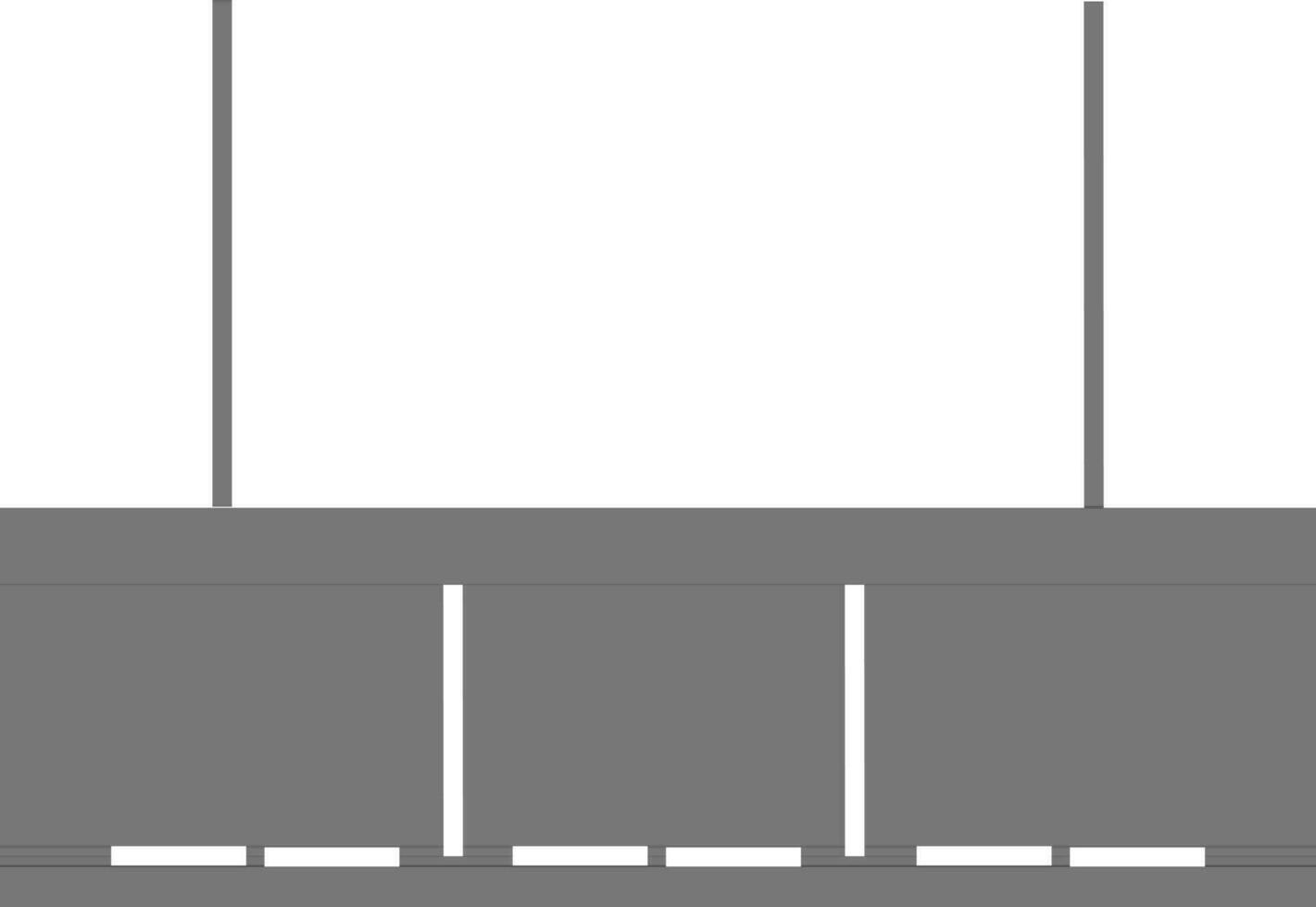 Departure information board sign. vector