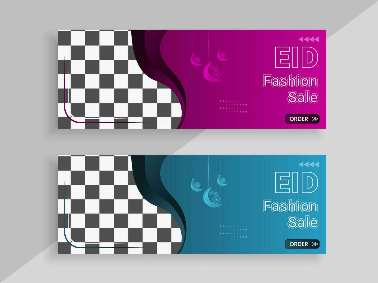 vector abstract banner design templates