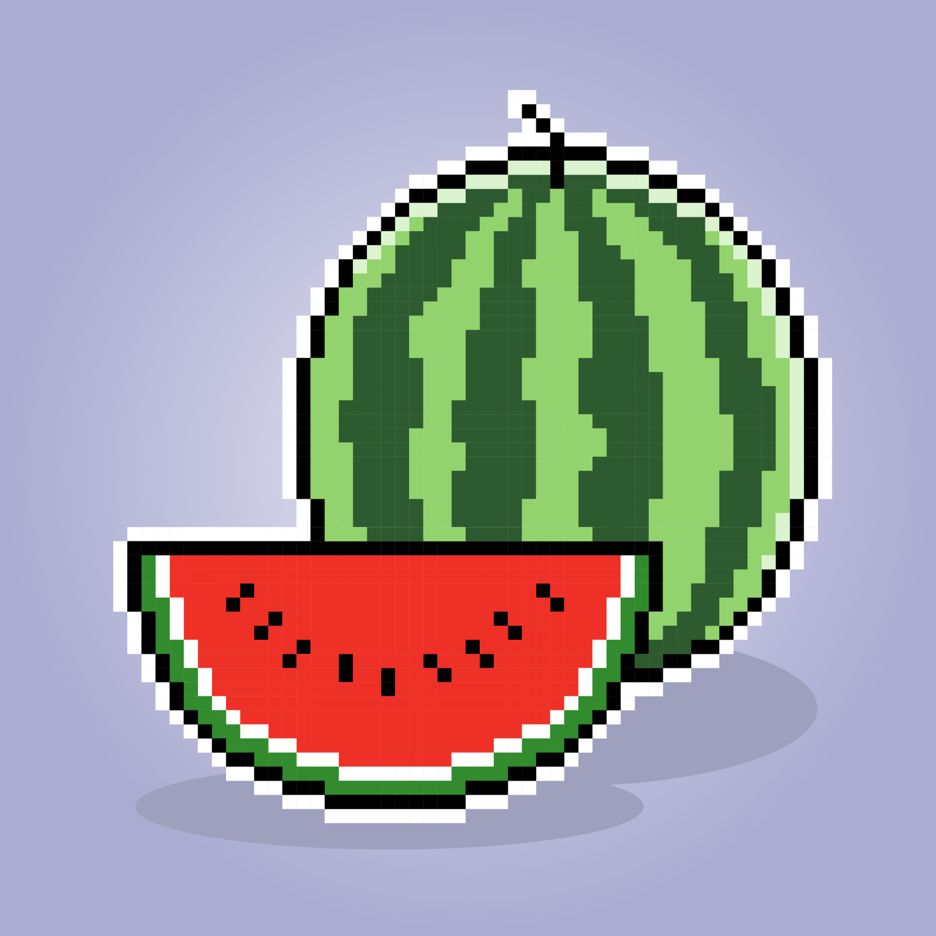 8bit Pixel Fruit 