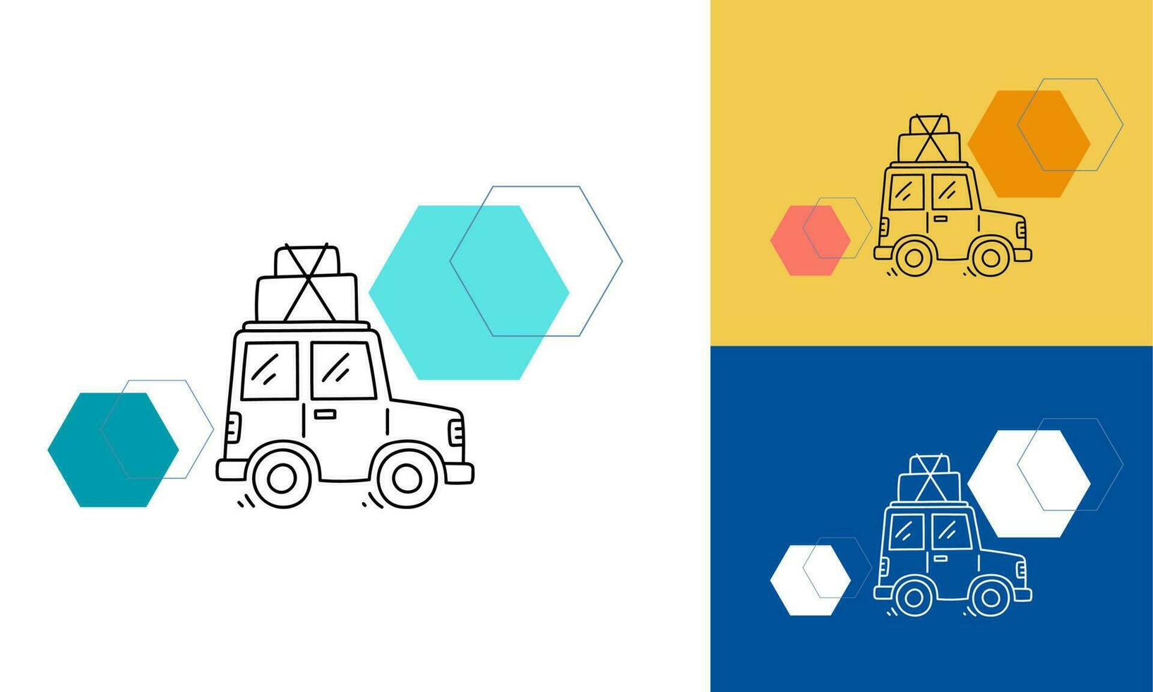 Car logo design vector illustration, brand identity emblem