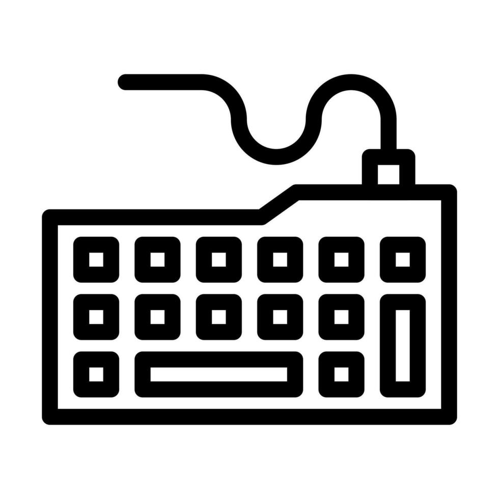 diseño de icono de teclado vector