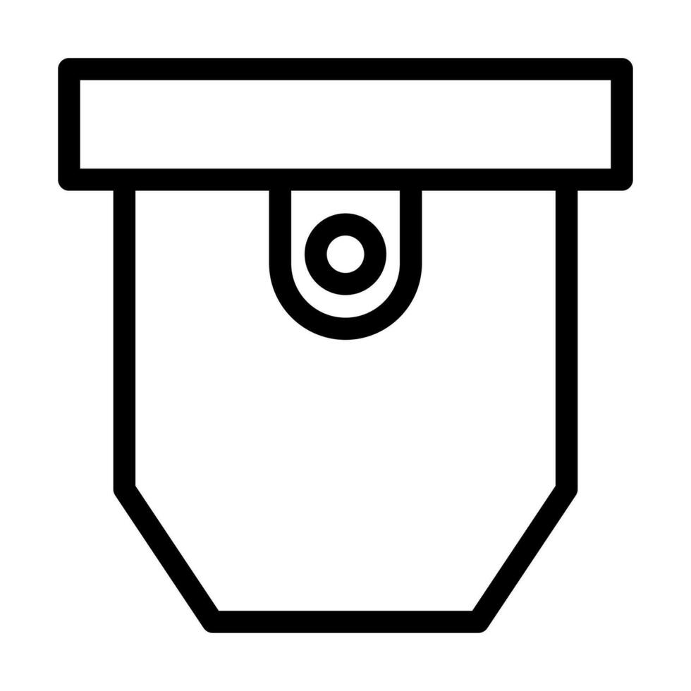 Pocket Icon Design vector