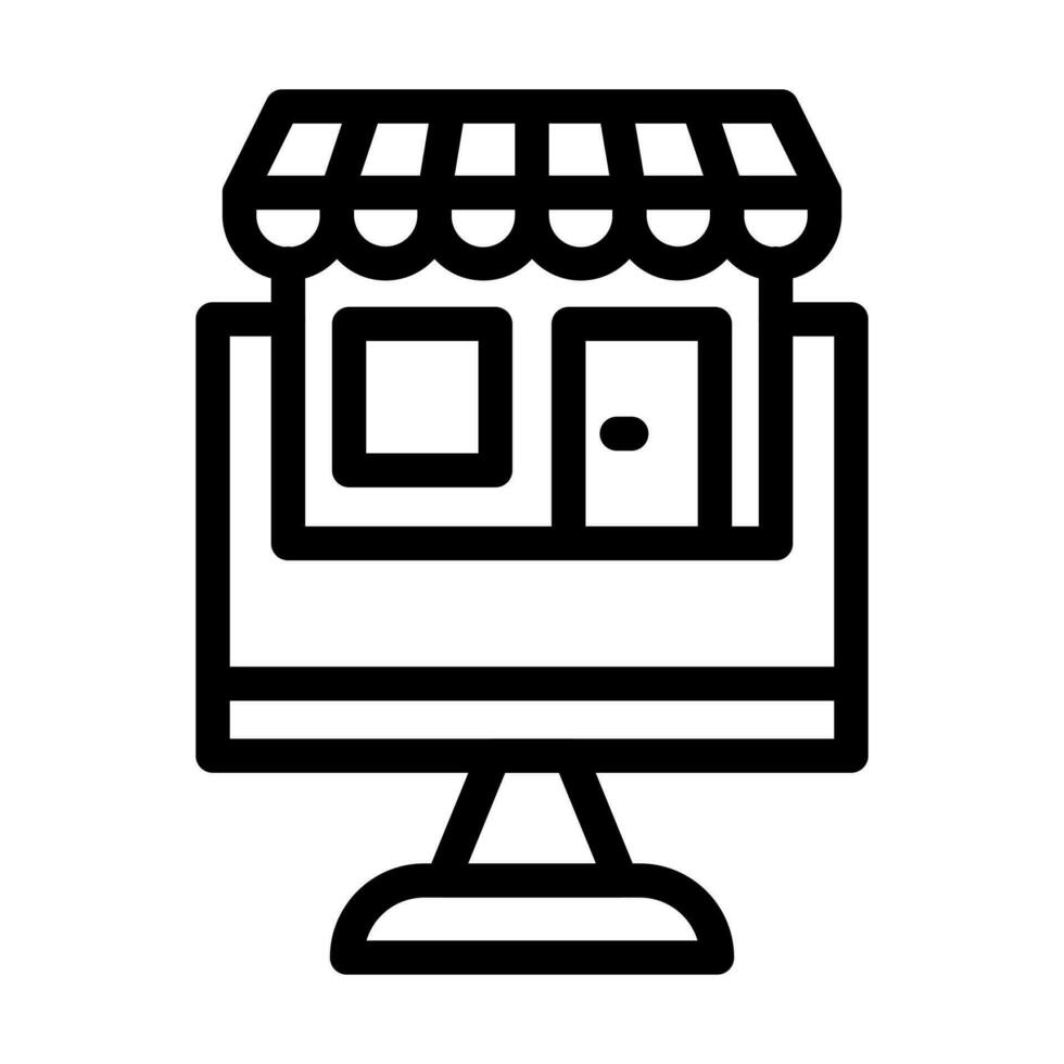 Marketplace Icon Design vector