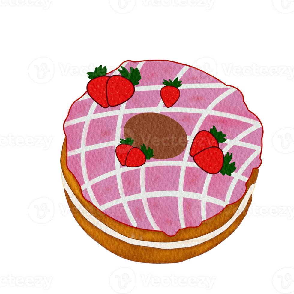 A sweet and delicious dessert that can be enjoyed at any time. png