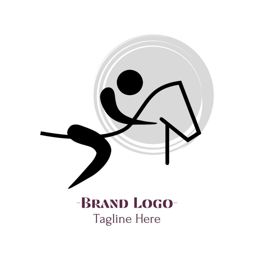 Horse head logo vector design illustration, animal logos concept