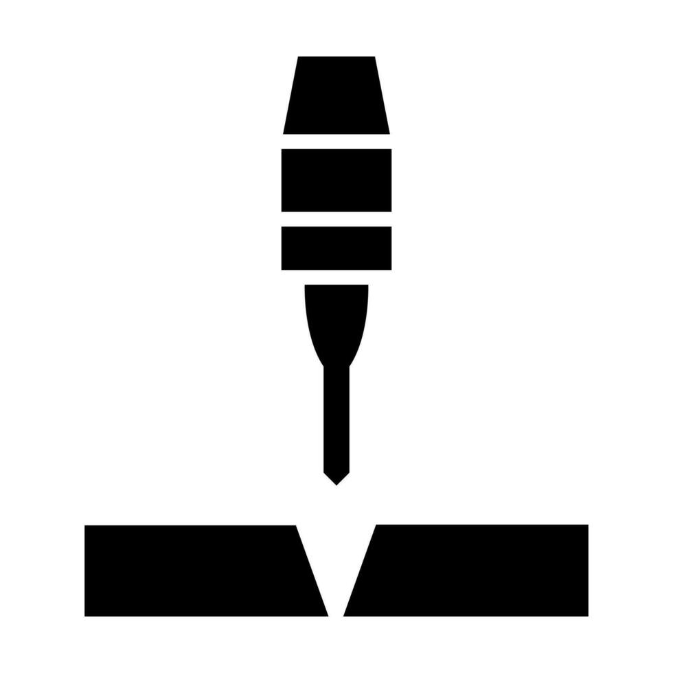 Lasers Glyph Icon Design vector