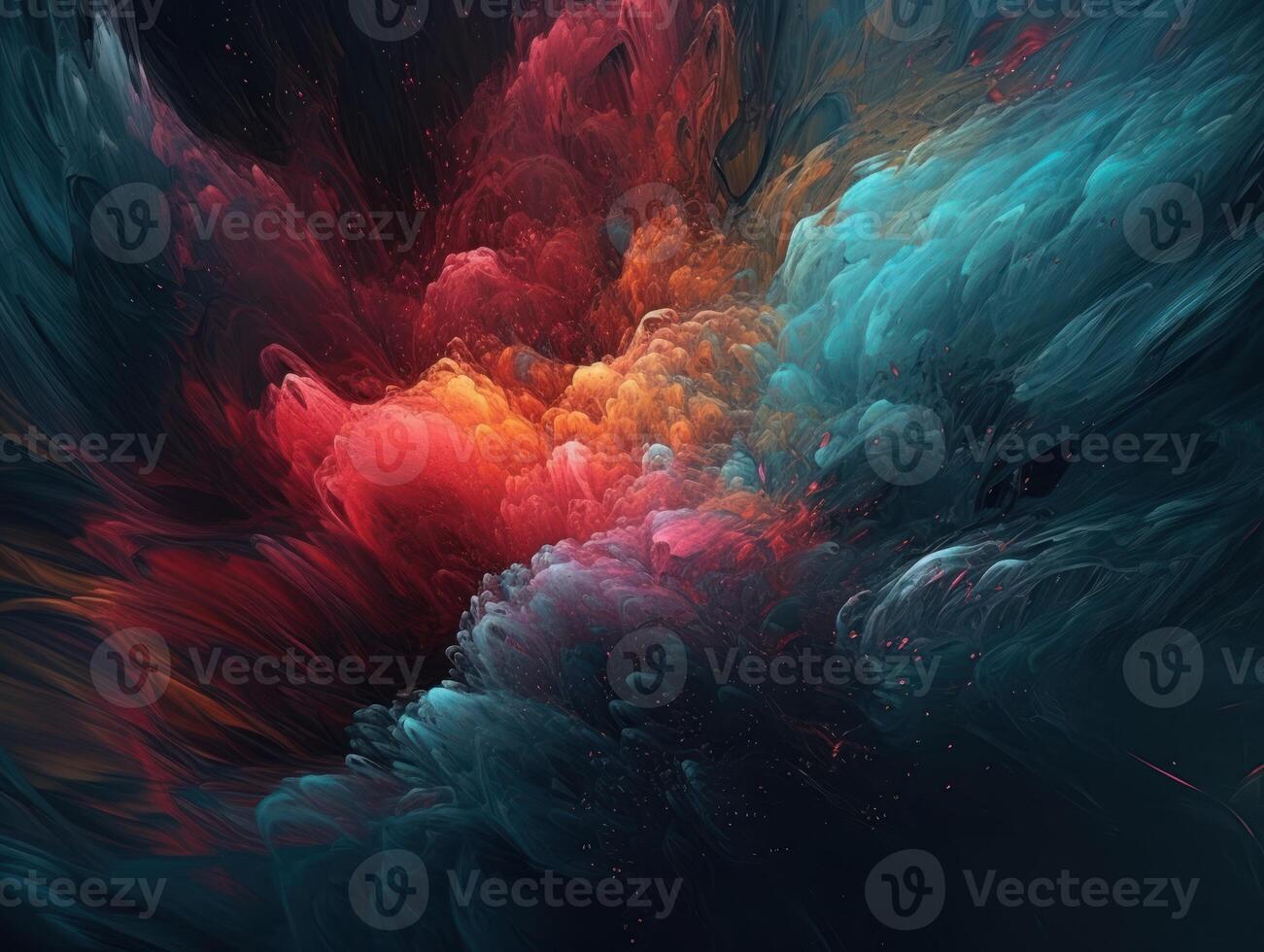 Abstract fractal. Fractal art background for creative design. Decoration for wallpaper, desktop, poster, cover booklet. Created with technology photo