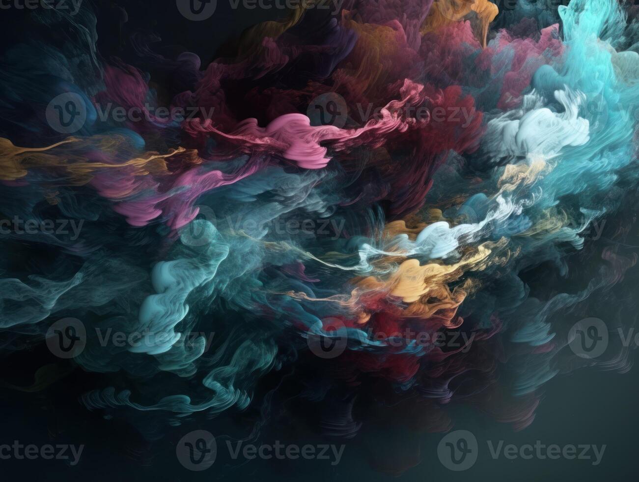 Abstract fractal. Fractal art background for creative design. Decoration for wallpaper, desktop, poster, cover booklet. Created with technology photo