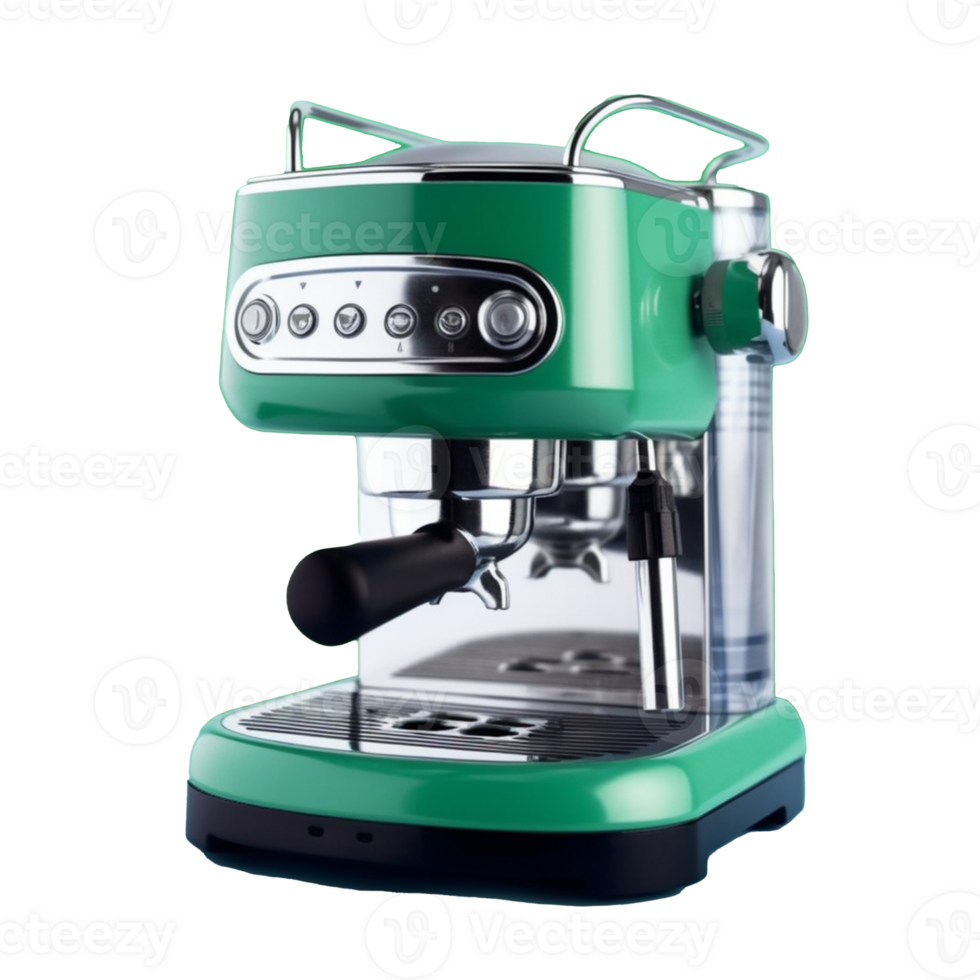 coffee machine isolated on background with png