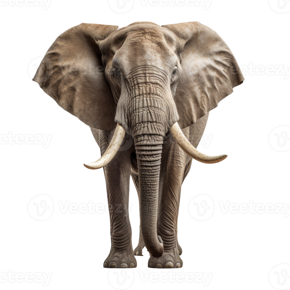 elephant isolated on background with png