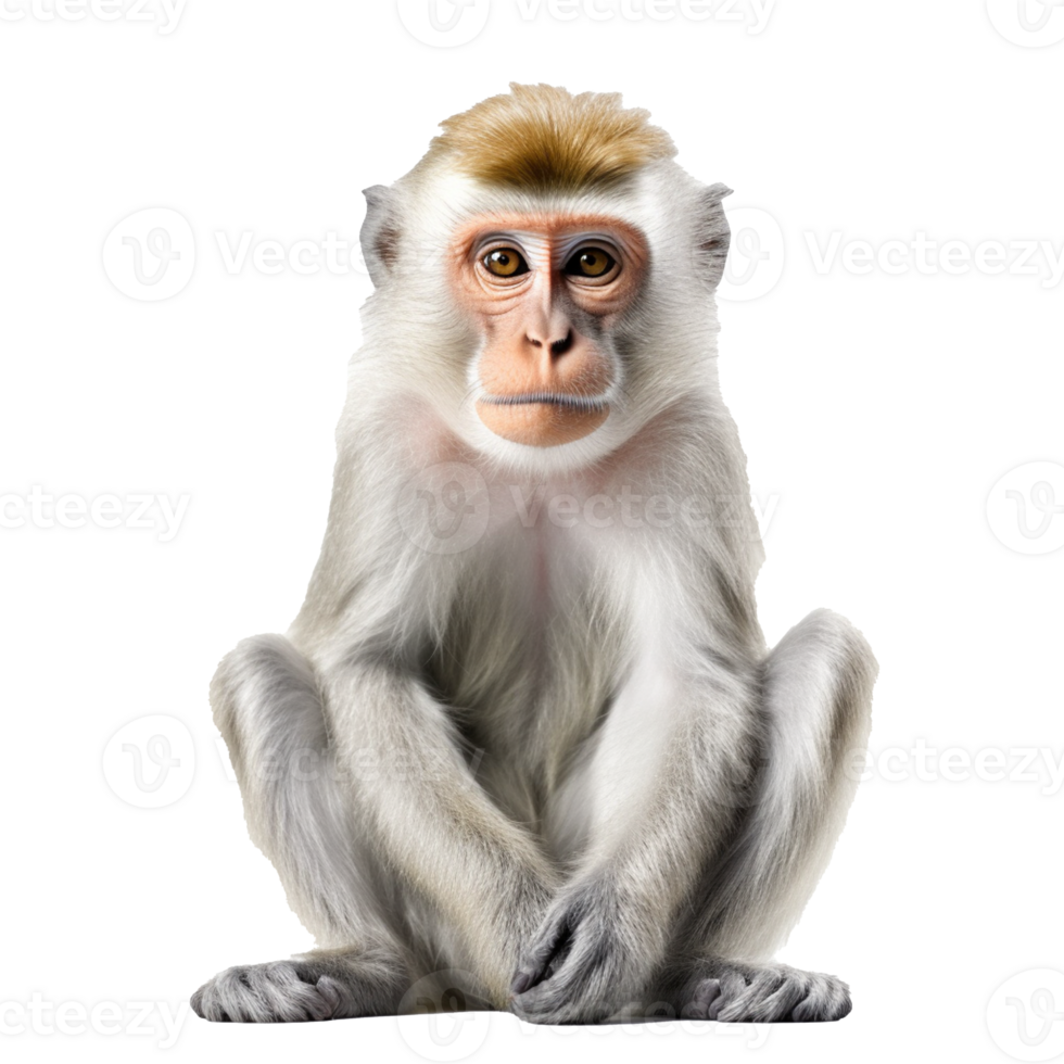 monkey isolated on background with png