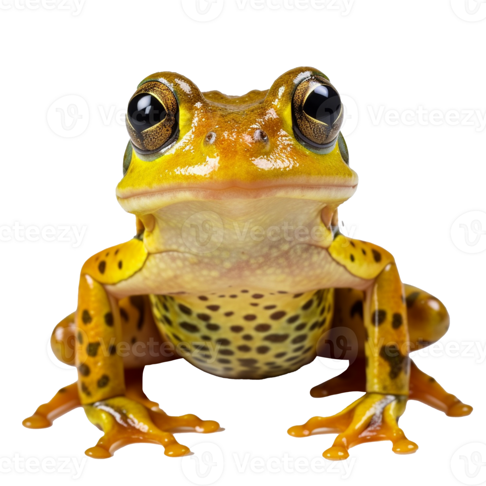 frog isolated on background with png